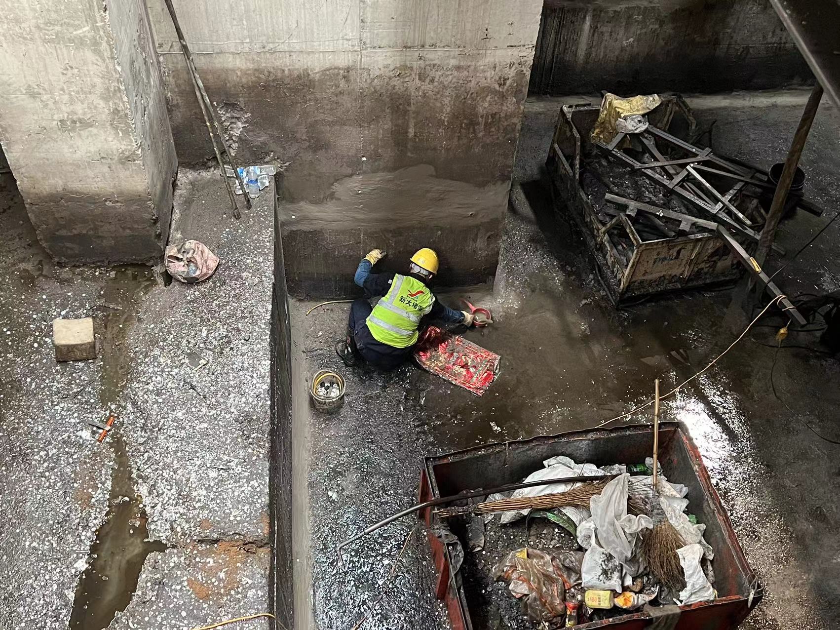蚌埠五河县基坑渗漏水堵漏